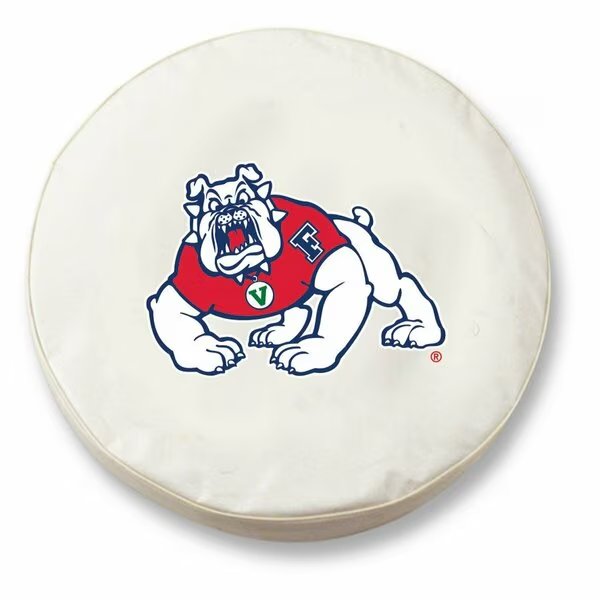 35 x 12.5 Fresno State Tire Cover, Holland Bar Stool Co, Mfr#: TCH2FresStWT